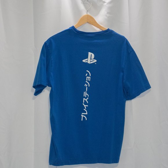 Men's Vivid Blue Playstation T-Shirt from H&M - Picture 2 of 2